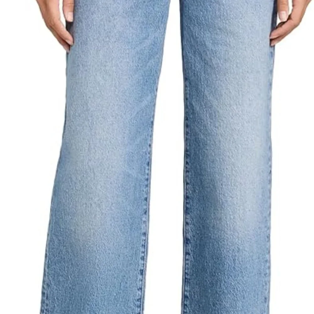 Madewell The Perfect Vintage Wide Leg Crop Jean - Size 26 - Enmore Wash - Picture 2 of 11